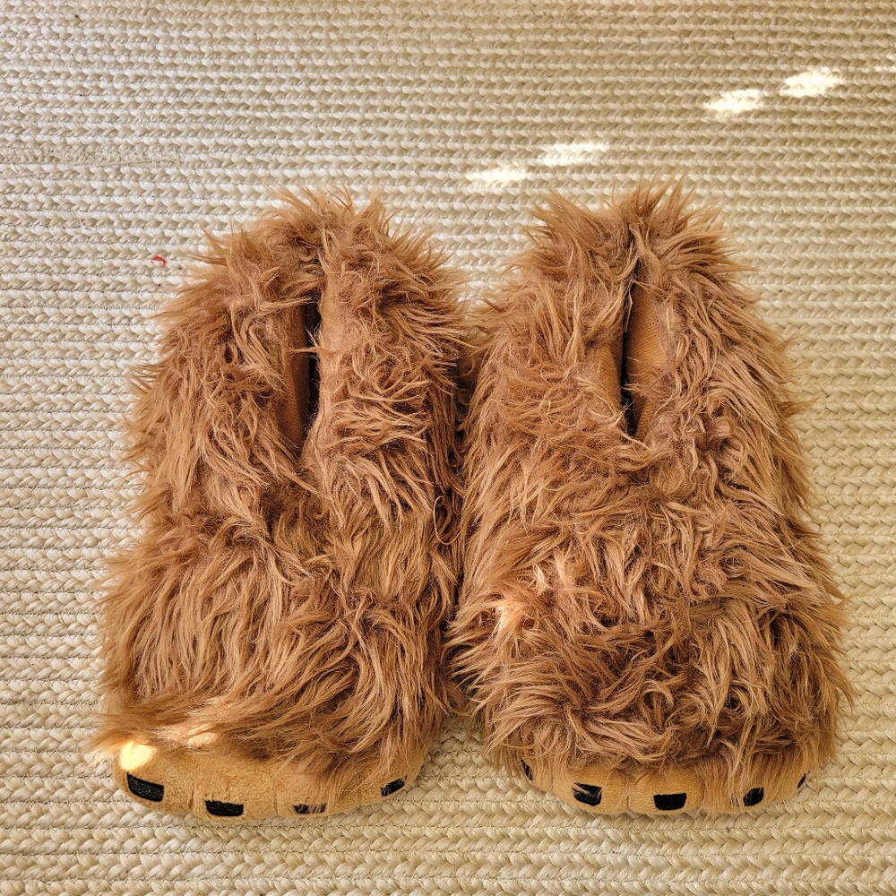 Fuzzy Big Foot Slippers